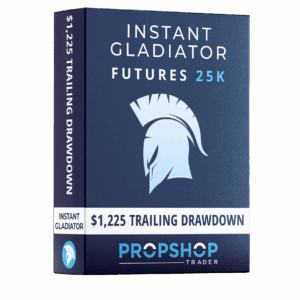Futures 25k - Instant Gladiator - $1,225 EOD Drawdown