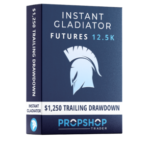 Futures 12.5K - Instant Gladiator - Swing Accounts - Intraday Trailing - $1,250 Drawdown